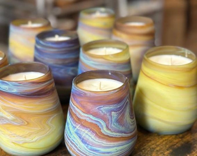 Phoenician Glass Candle -Various Scents