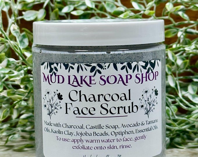 Charcoal Face Scrub