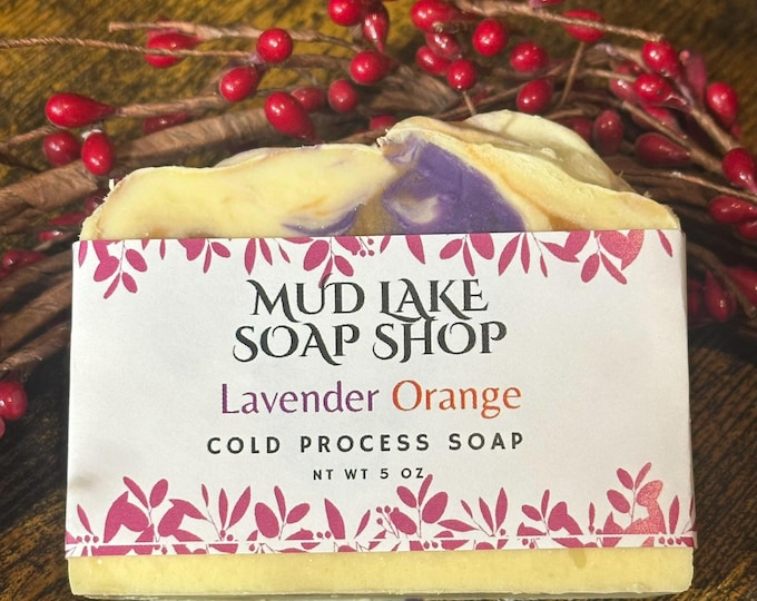 Lavender Sweet Orange Soap — Calming, Bright & Naturally Beautiful