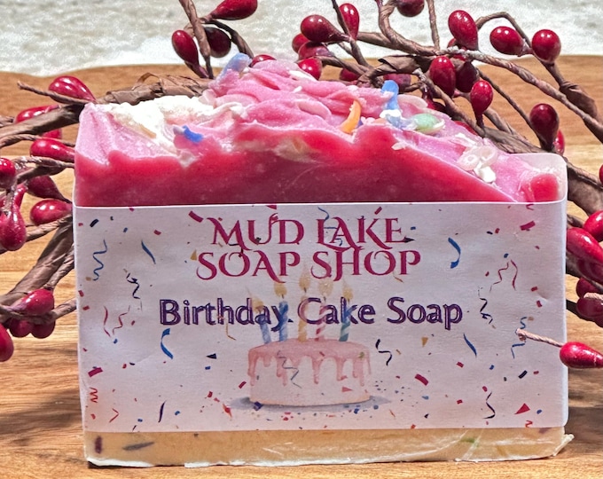 Birthday Cake Soap — Sweet, Festive & Full of Fun