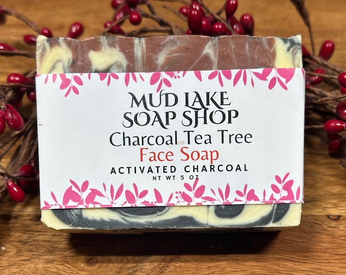 Charcoal & Tea Tree Face Soap