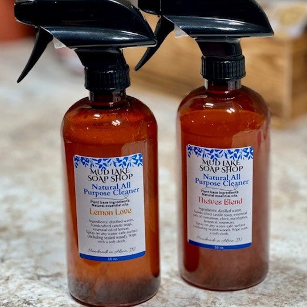 Natural All Purpose Cleaner - Two scent choices available