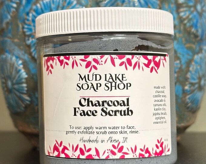 Charcoal Face Scrub