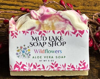 Wildflowers Aloe Vera Soap