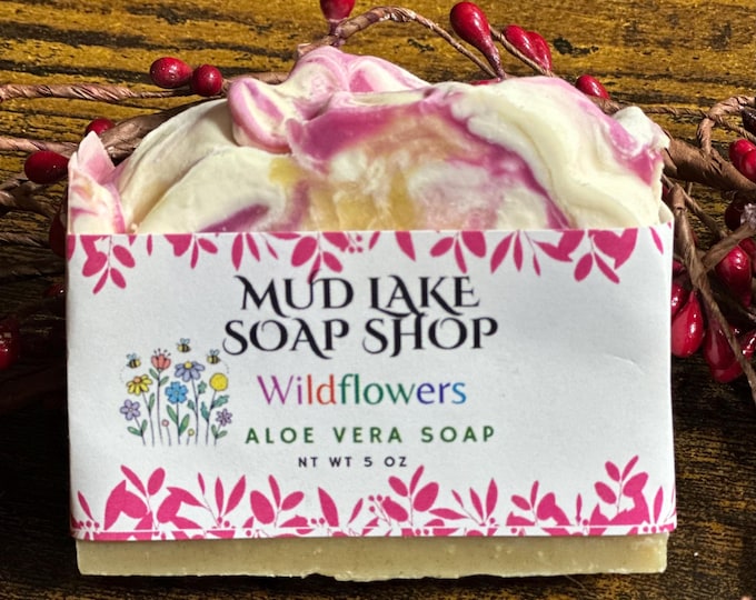 Wildflowers Aloe Vera Soap