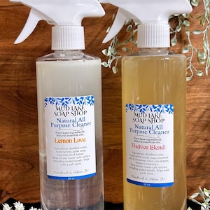 Natural All‑Purpose Cleaner — Plant‑Based, Simple & Effective, Two Scents