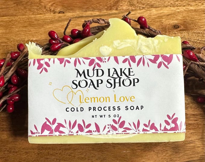 Lemon Love Soap — Bright, Fresh & Naturally Uplifting