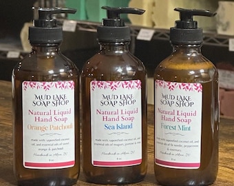 Liquid Hand Soap - Various Scents