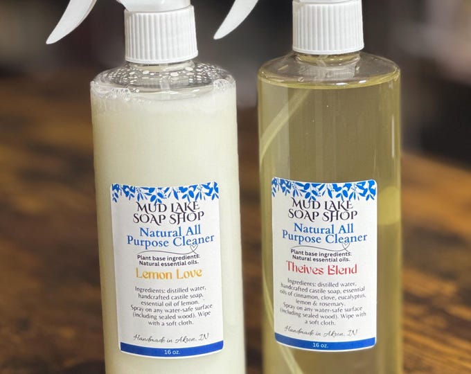 Natural All Purpose Cleaner - Two scent choices available