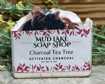 Charcoal & Tea Tree Face Soap