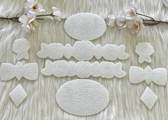 Rose Regalia Beading Pattern, Beading Designs, Felt#71 Beading