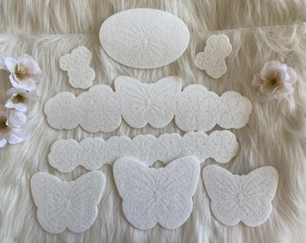 Butterfly regalia Beading pattern, beading designs, felt#71 beading pattern, pellon pattern, beading pattern, regalia design