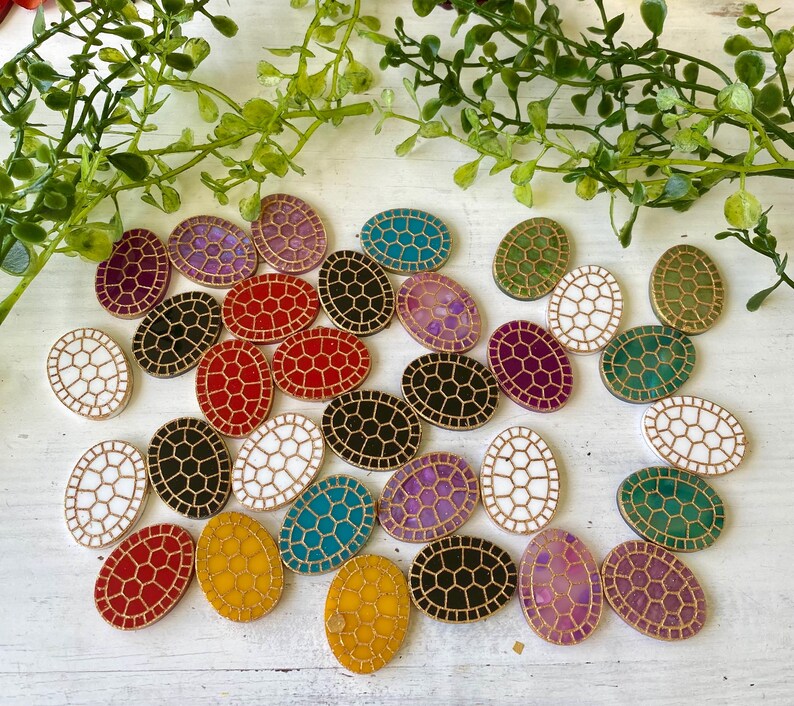 Indigenous earring components, Turtle Shell Earring blanks, Native Inspired Jewelry Making Supplies image 8