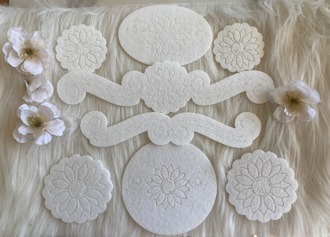 Sunflower Regalia Beading Pattern, Beading Designs, Pellon Pattern