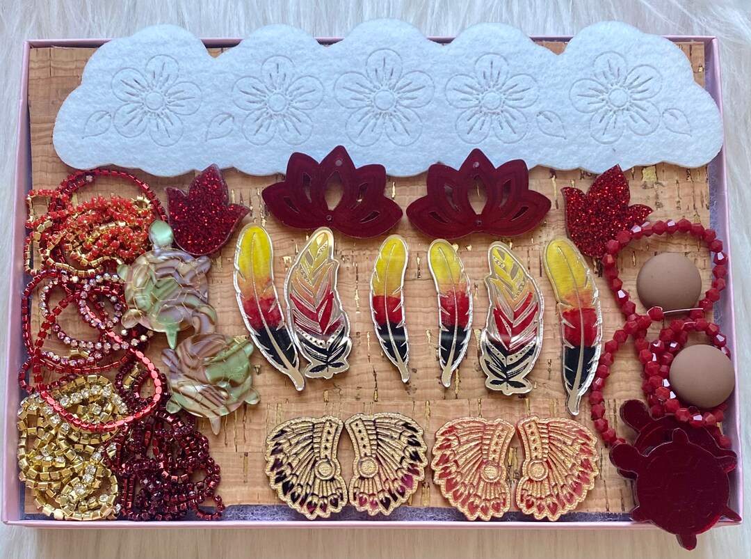 Beading Box, Bling Box, Beading Set, Cabs Cabochons, Banding, Backing