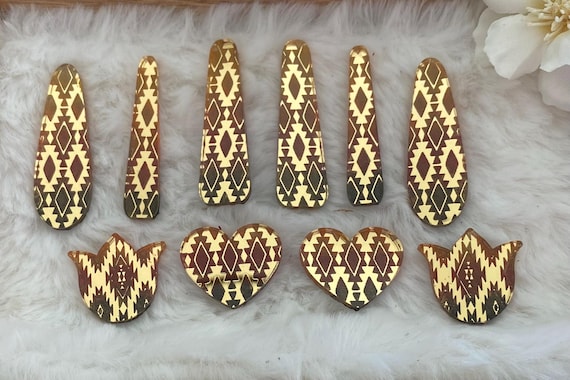 Acrylic Mirror Beading Cabs: Native Style Supplies