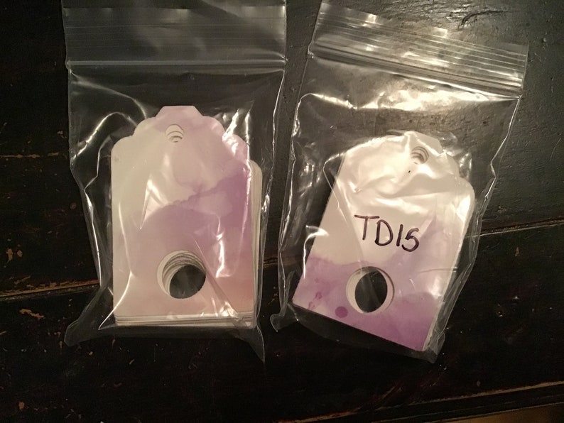 48 floss cards with ring