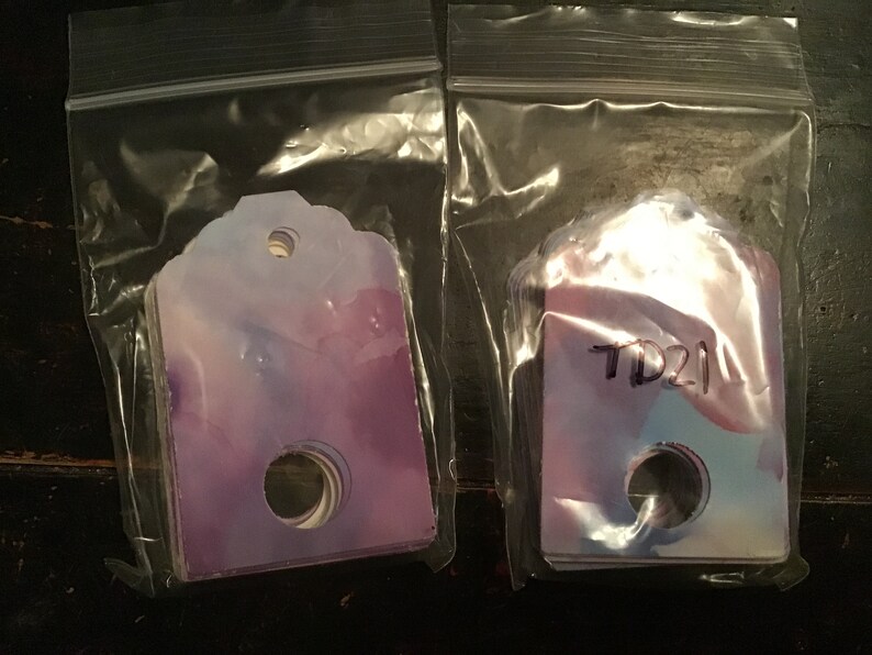 48 floss cards with ring