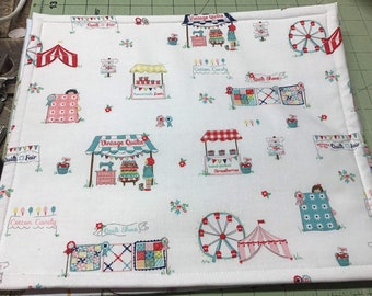 Vinyl front project bag