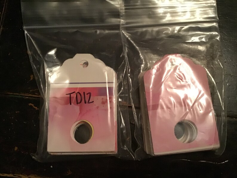 48 floss cards with ring