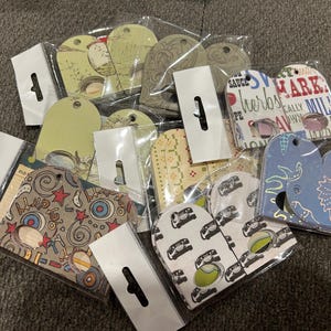22 floss cards with ring