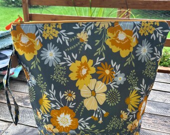 Knitting project bag