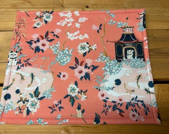 Vinyl front  project bag