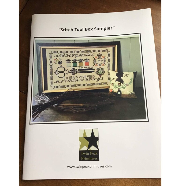 Tpp Stitch Tool Box Sampler Chart Etsy
