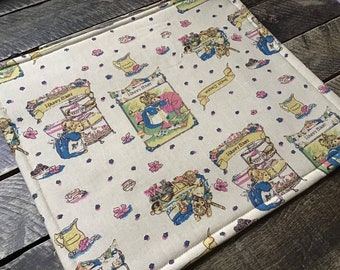 Bolsa de proyecto frontal de vinilo de ratones ocupados