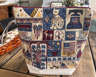 knitting project bag