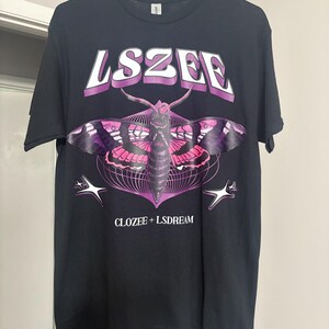 Lszee moth t shirt | READY TO SHIP music festival merch