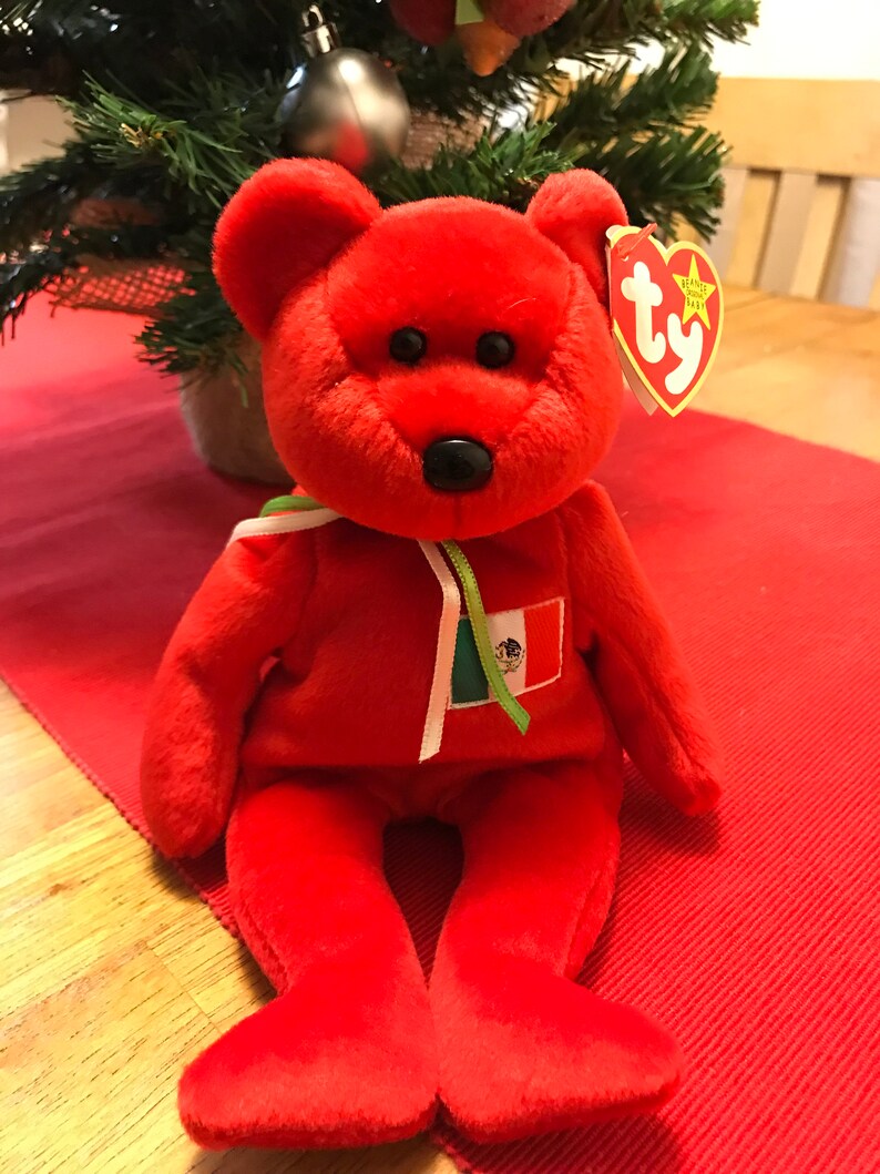 Osito Ty Beanie Babies Original Etsy