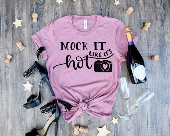 New Year S Eve Bella And Canvas 3001c Mockup Mauve Flat Etsy