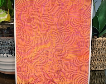 Squiggly Art Print
