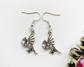 Mini Dragon Earrings