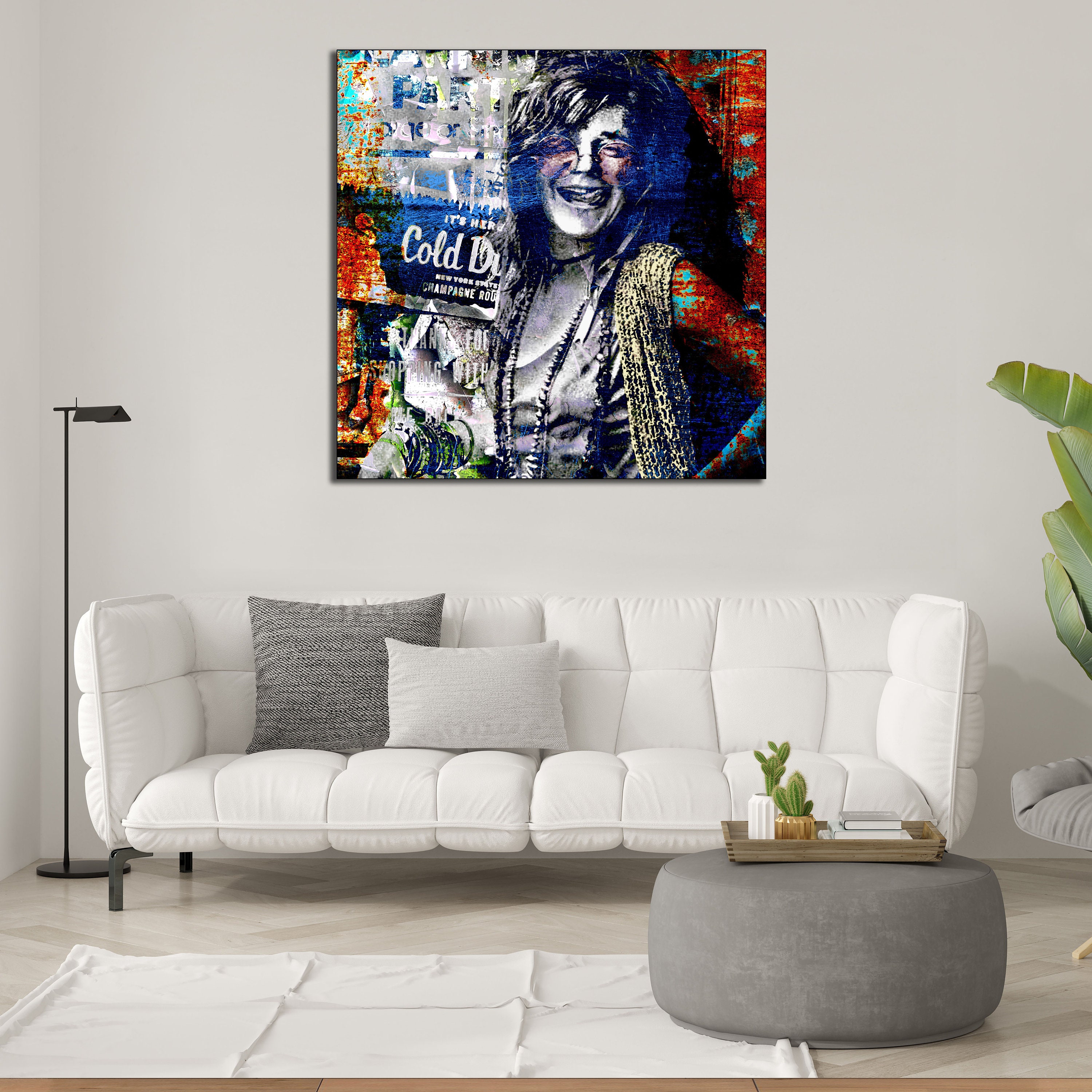 Janis Joplin Wall Art Framed Canvas Print - Various Sizes - Etsy