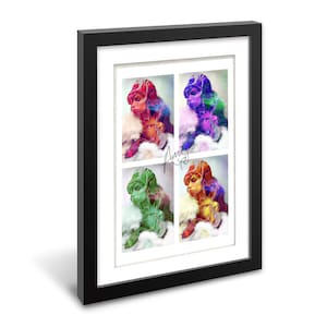 Amy Winehouse Print Framed Artwork | Wall Art | Framed Print | Large Size | Rock Star | Blues | RnB