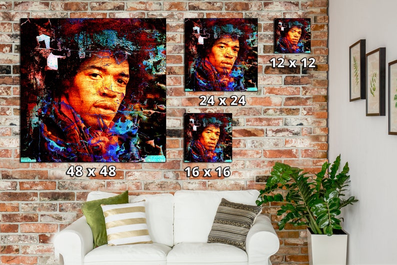 Janis Joplin Wall Art Framed Canvas Print - Various Sizes - Etsy