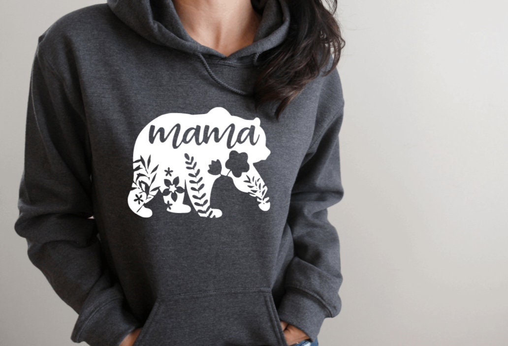 Mama Bear Sweatshirt Mama Bear Hoodie Cute Mom Sweatshirt Plus Size Mom Sweatshirt Plus Size Mama Bear Floral Mom Sweatshirt Etsy Mexico