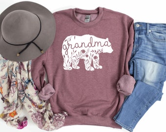 grandma bear moletom com capuz