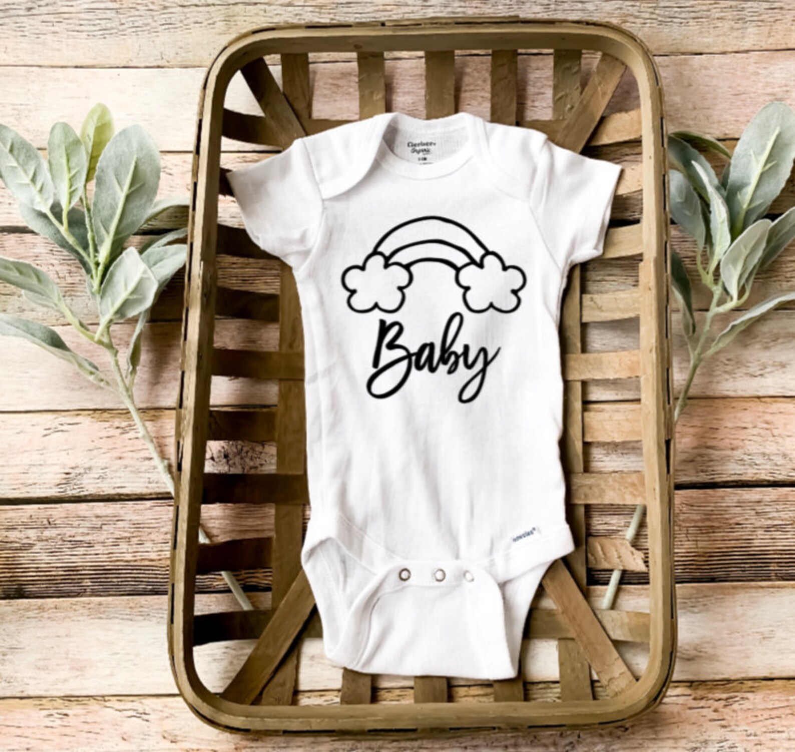 Rainbow Baby Onesie Rainbow Baby Bodysuit Boy Onesie Girl Etsy