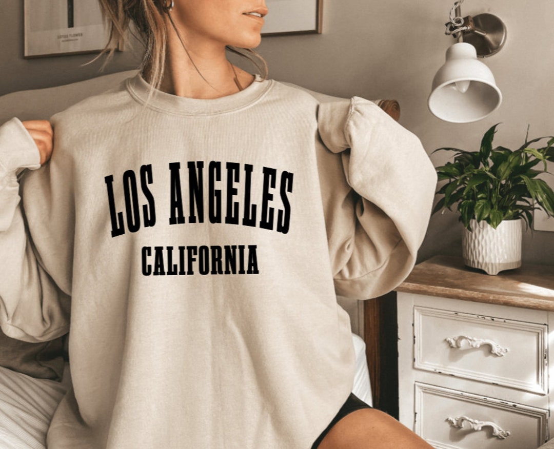 Los Angeles Sweatshirt California Sweatshirt Los Angeles - Etsy