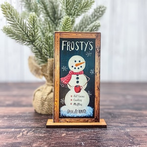 Christmas tiered tray decor