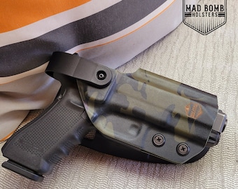 Level 2 Kydex Duty Holster, Mid-Ride, Fits Glock, M&P, 1911