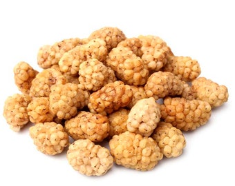 Arashan Dried Mulberries – Pure Raw White Mulberry, Sun-Dried, Non-GMO, Gluten-Free, No Sugar Added | 1 LB