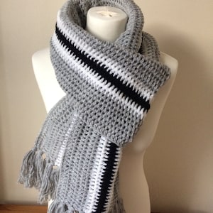 Unisex crochet scarf, luxury scarf for men, Christmas gift ideas