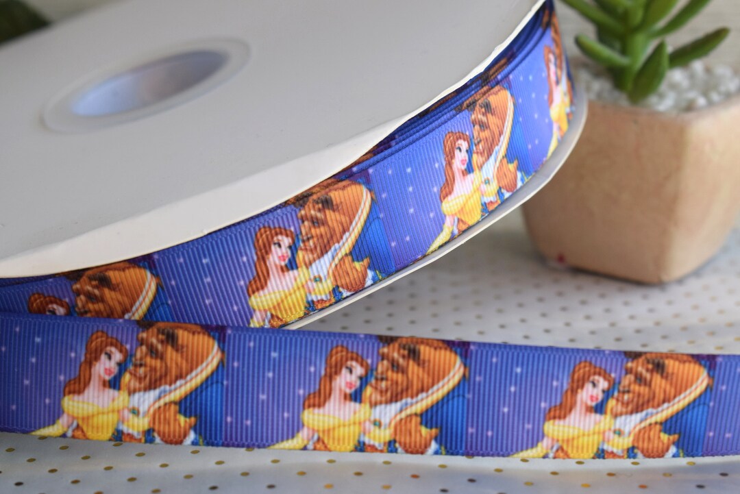 Beast Ribbon The Belly and the Beast Ribbon, Princess Ribbon || 3 Yards of Ribbon ...