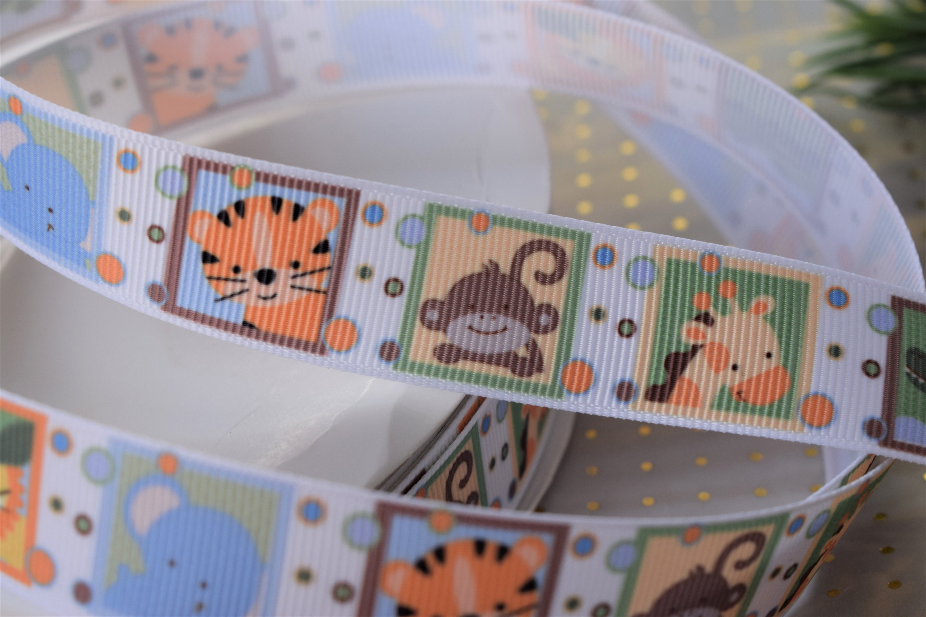 Jungle Safari Ribbon, Boy Baby Shower Safari Ribbon, Safari Jungle ...