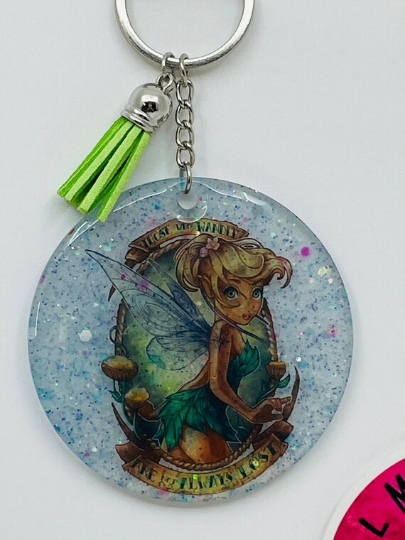Tinkerbell Keychain Etsy