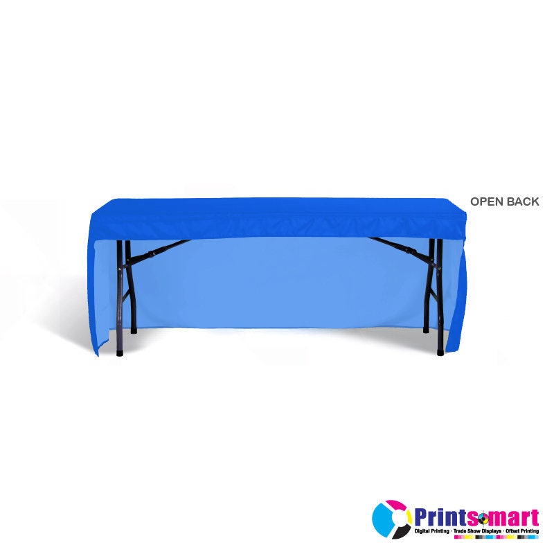 4ft Custom Fitted Table Covers Custom Full Color Printing Etsy